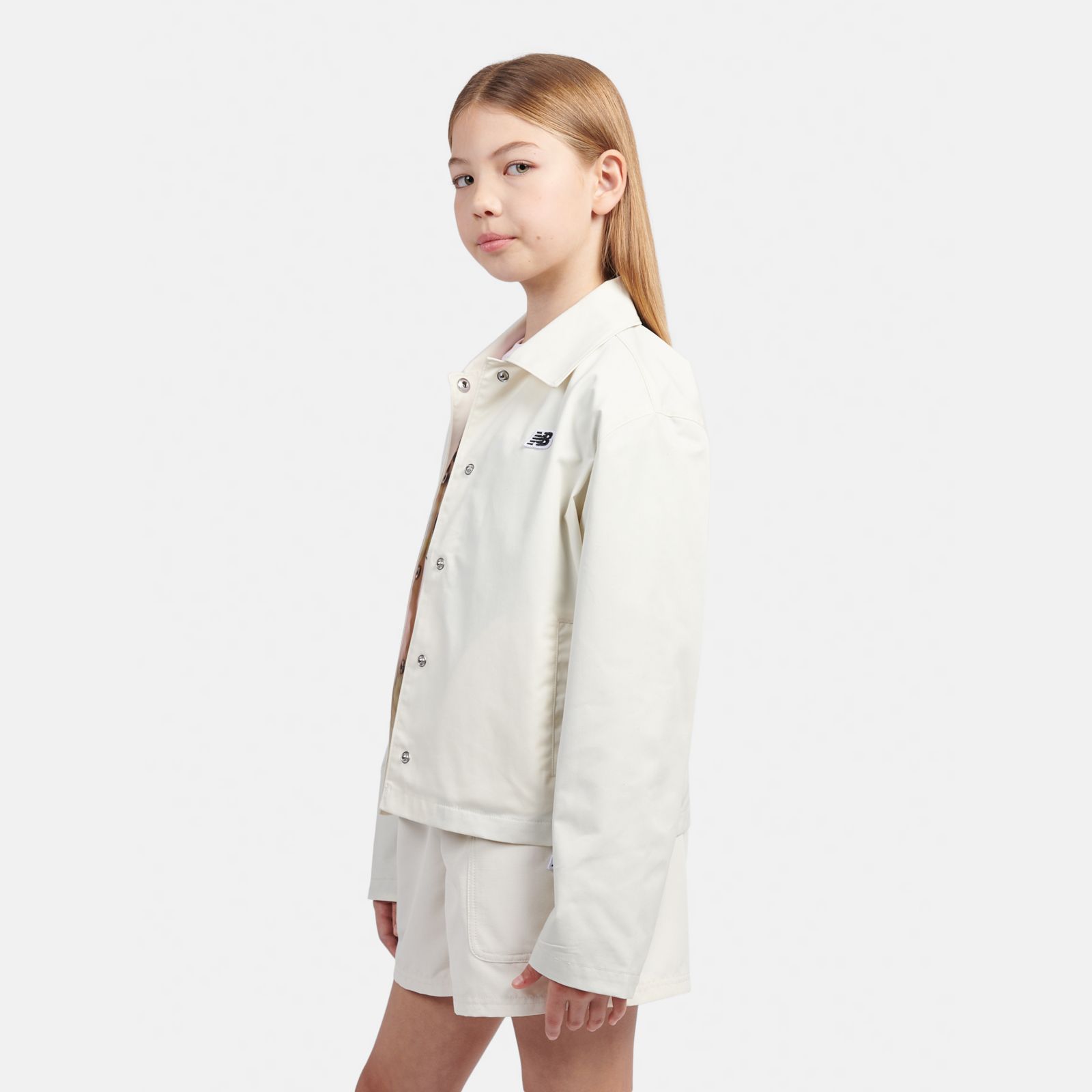 Детские куртки New Balance Premium Coach Jacket — фото 5