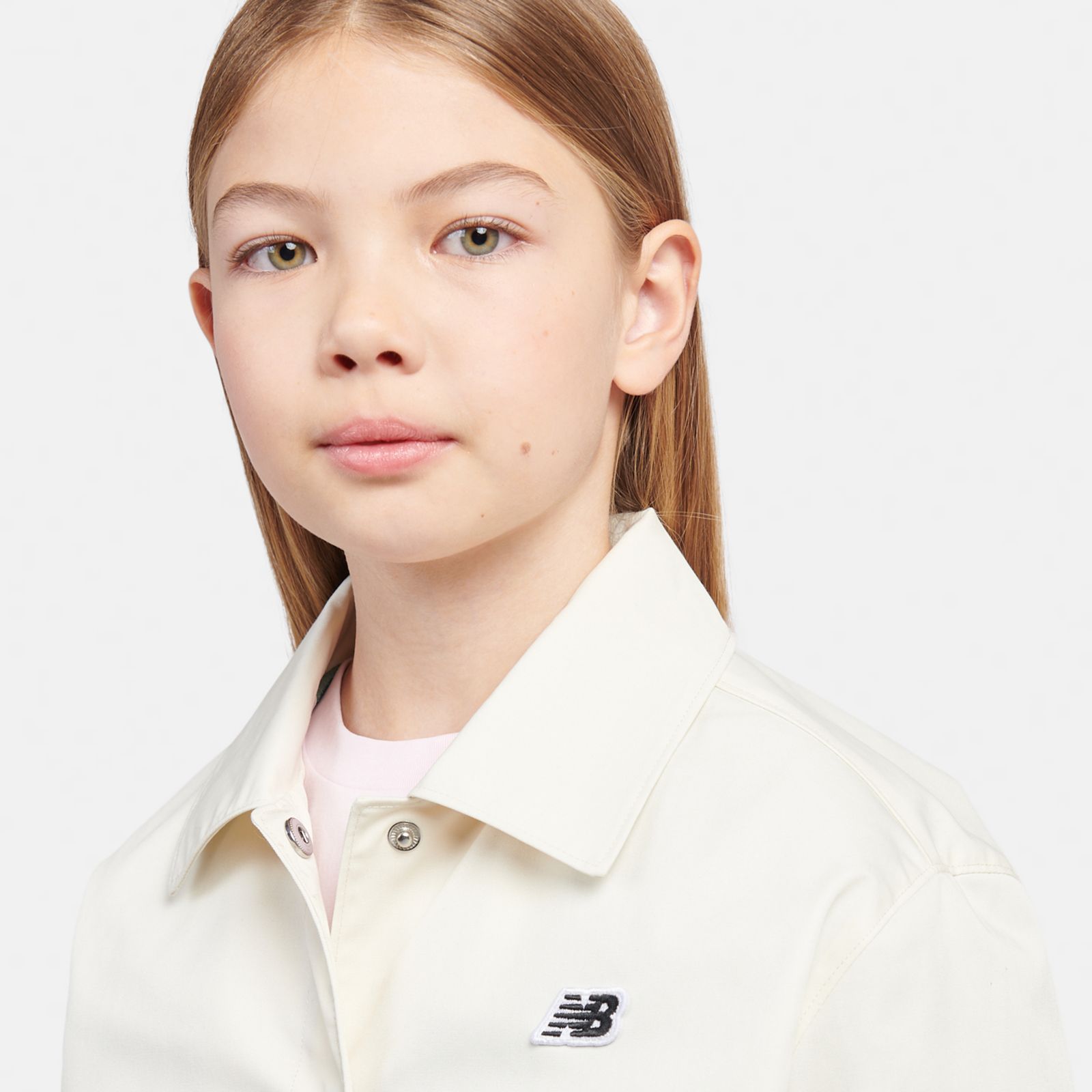 Детские куртки New Balance Premium Coach Jacket — фото 3