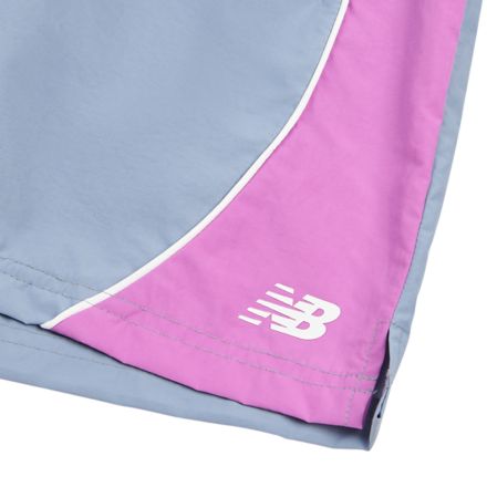 拼接梭織運動短褲