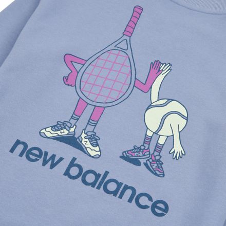 Athletics Tennis 卡通圖案圓領上衣