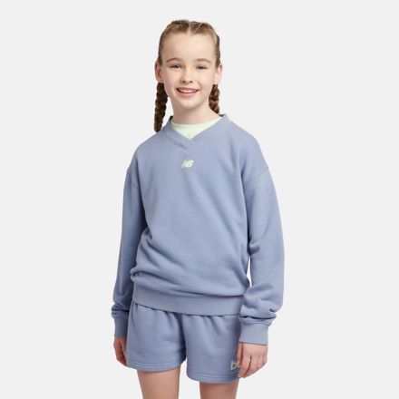 Athletics Tennis 卡通圖案圓領上衣, 黃昏雨, LAKG0114DUS