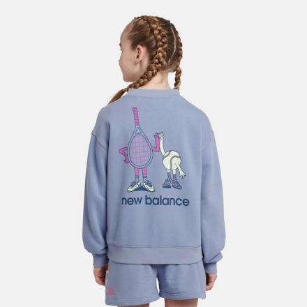 Athletics Tennis 卡通圖案圓領上衣