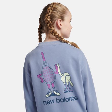 Athletics Tennis 卡通圖案圓領上衣