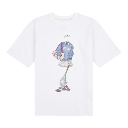 Tennis Girl Graphic T-Shirt