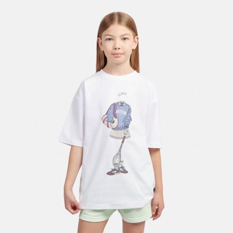 Детские футболки New Balance Tennis Girl Graphic T-Shirt