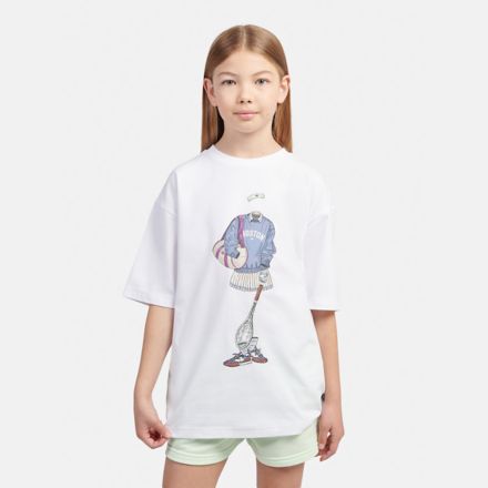 Tennis Girl Graphic T-Shirt