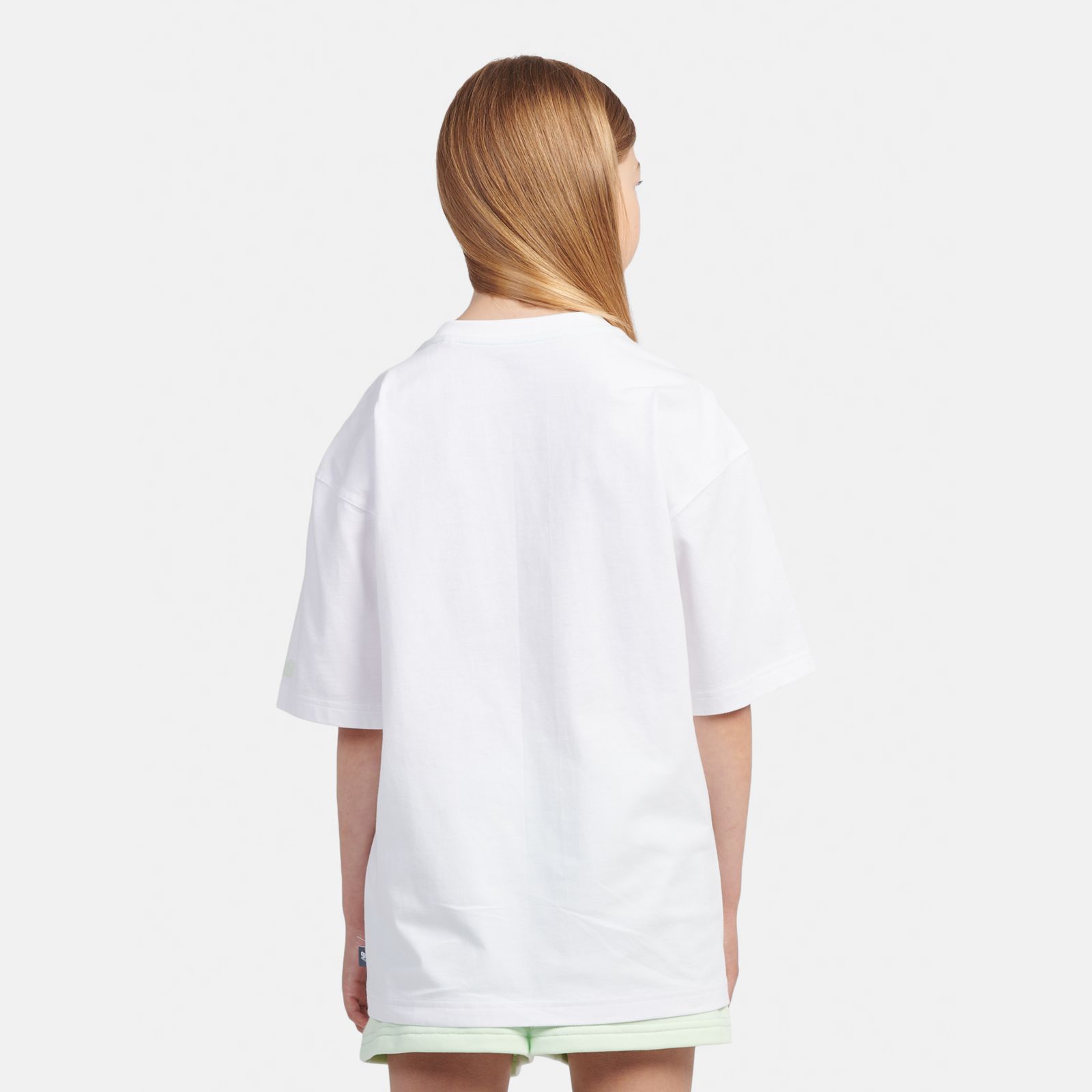 Детские футболки New Balance Tennis Girl Graphic T-Shirt — фото 4
