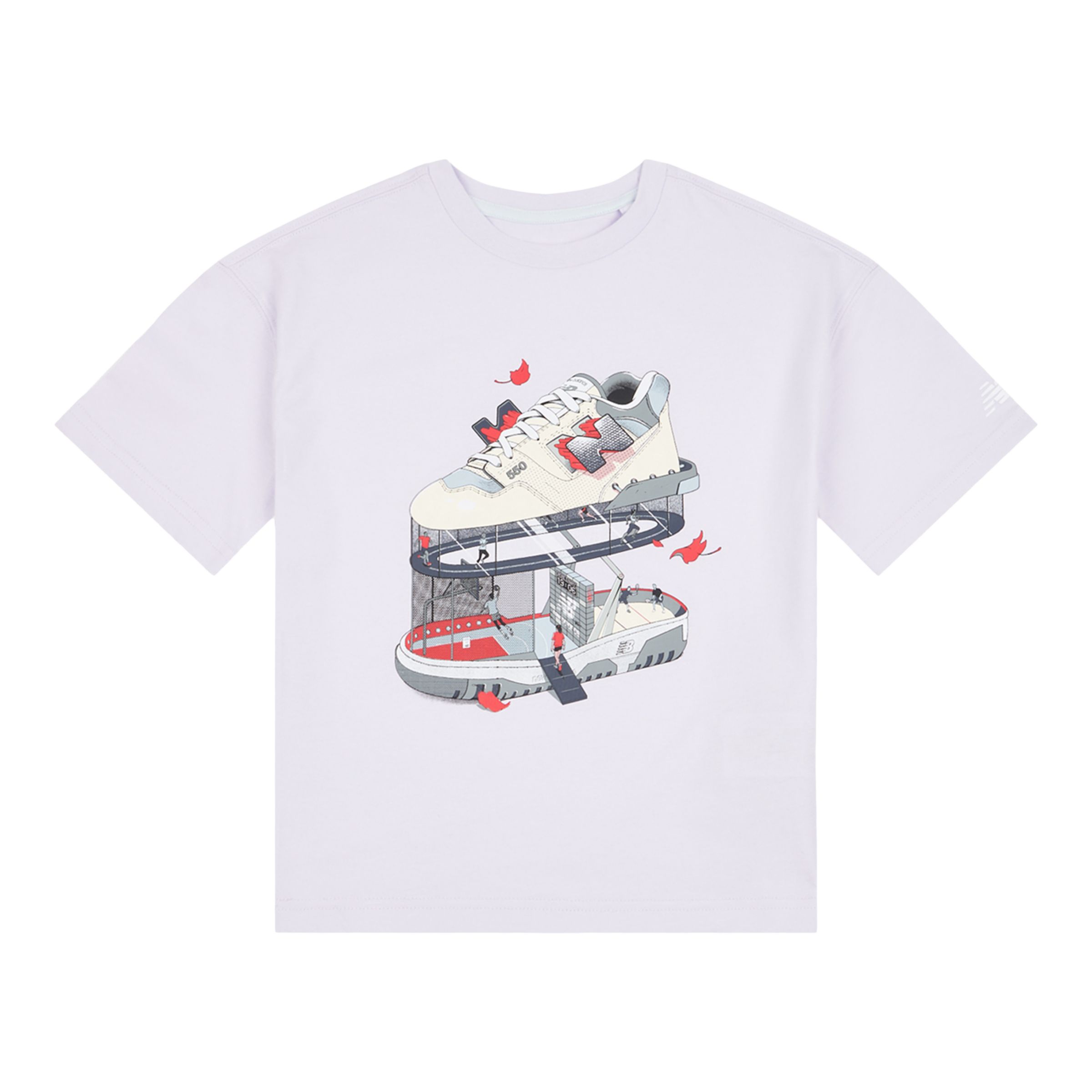 Fitness Centre Illustrated Graphic T-Shirt