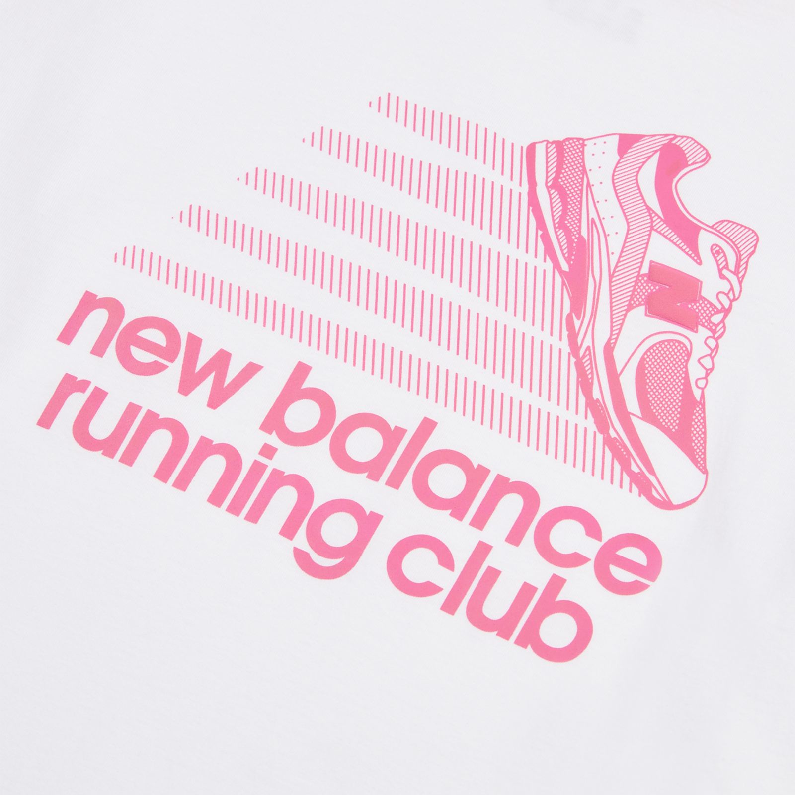 Детская футболка New Balance Running Club с принтом — фото 7