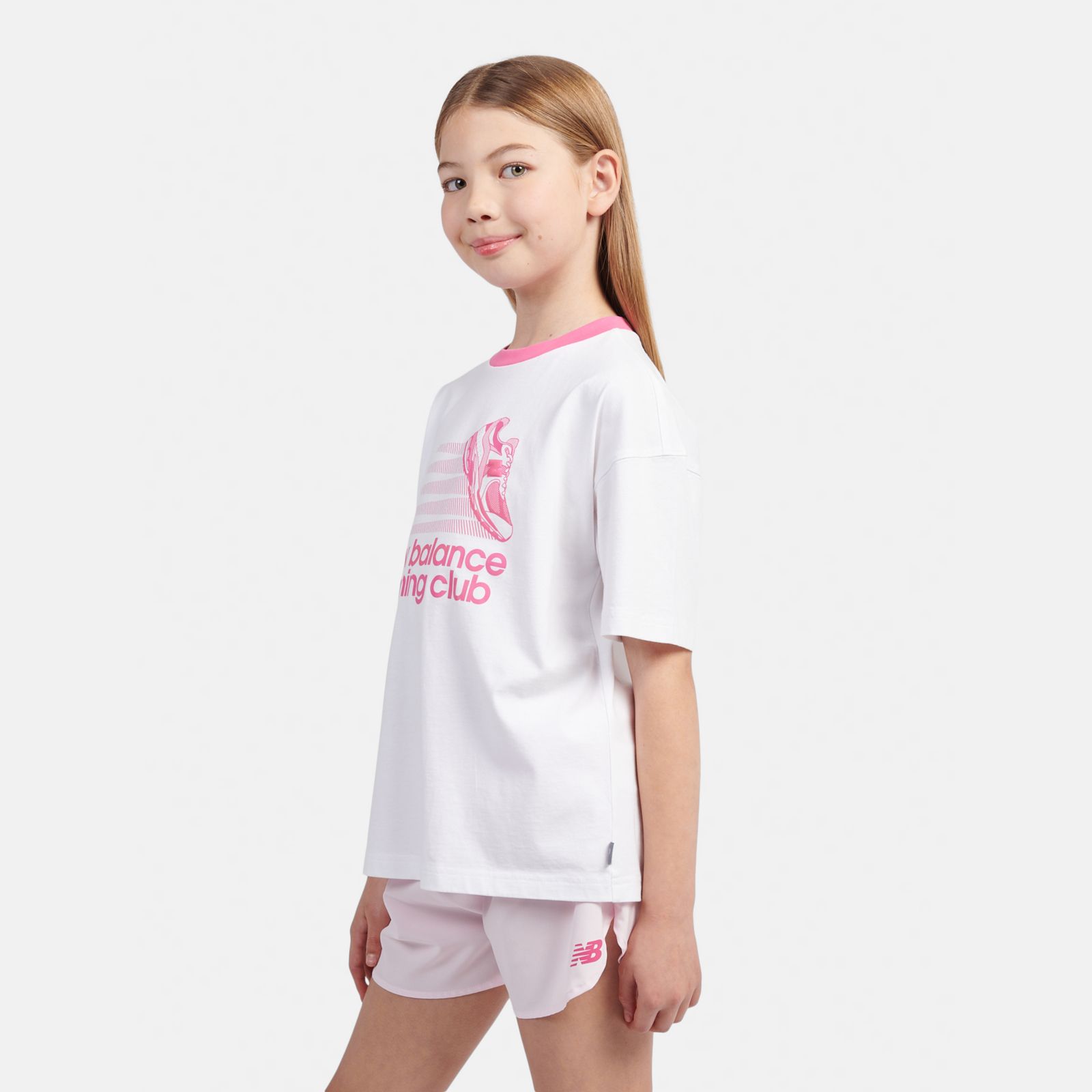 Детская футболка New Balance Running Club с принтом — фото 4