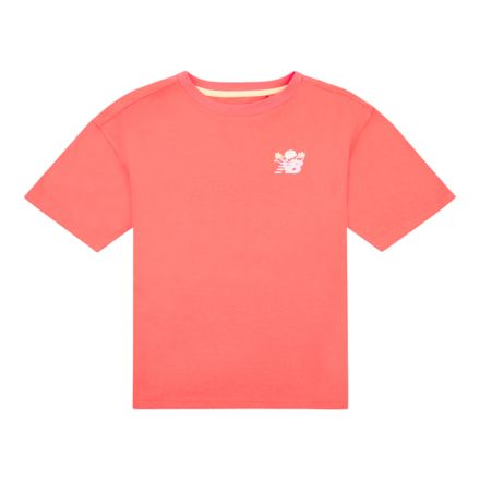 Floral Vines Back Graphic T-Shirt