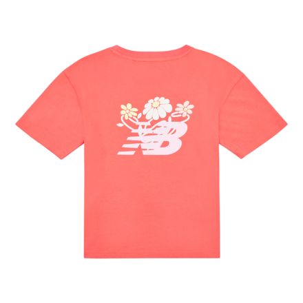 Floral Vines Back Graphic T-Shirt