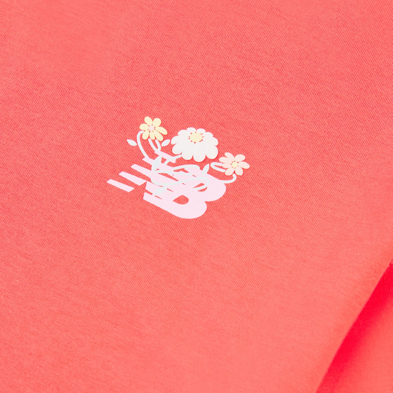 Детские футболки New Balance Floral Vines Back Graphic T-Shirt — фото 8