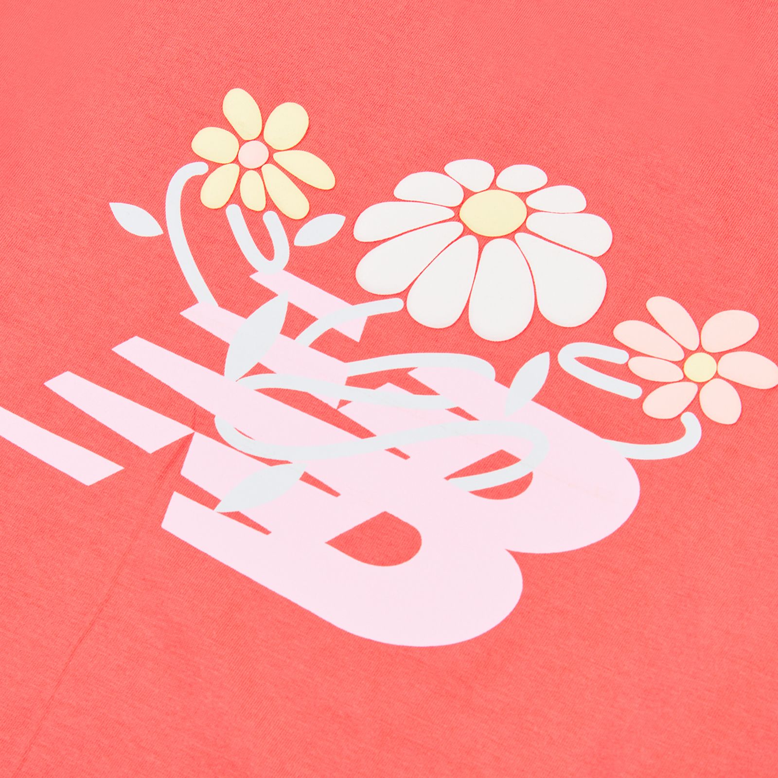 Детские футболки New Balance Floral Vines Back Graphic T-Shirt — фото 4