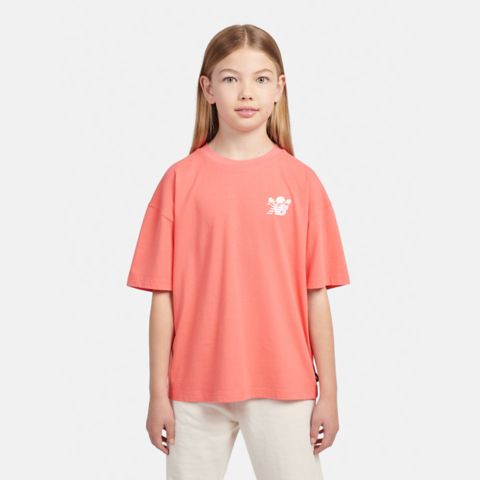 Детские футболки New Balance Floral Vines Back Graphic T-Shirt
