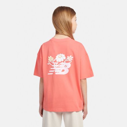 Floral Vines Back Graphic T-Shirt