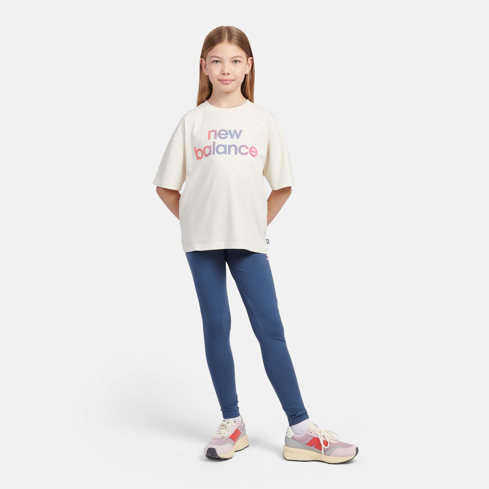 Детские футболки New Balance Gradient Graphic T-Shirt — фото 2