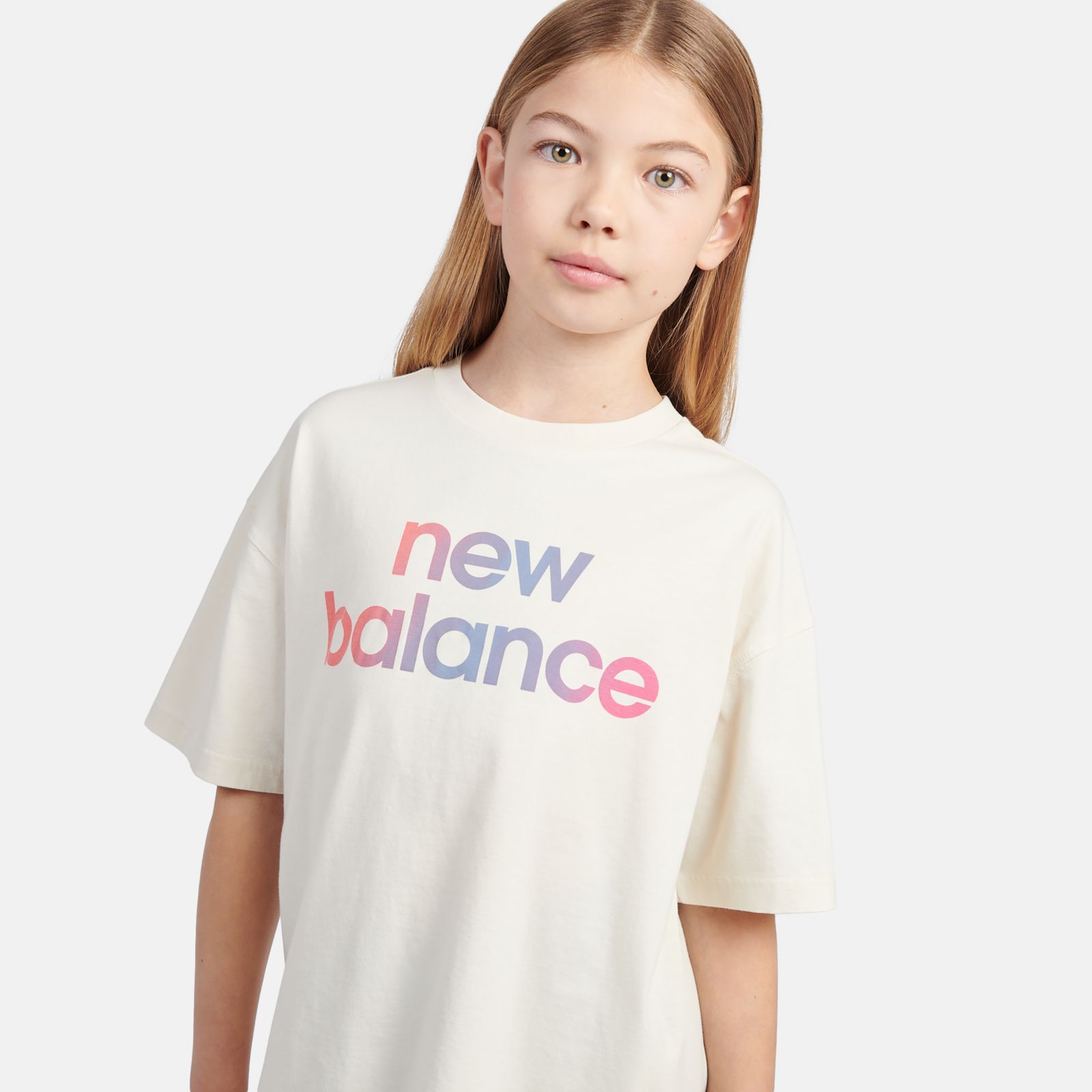 Детские футболки New Balance Gradient Graphic T-Shirt — фото 3