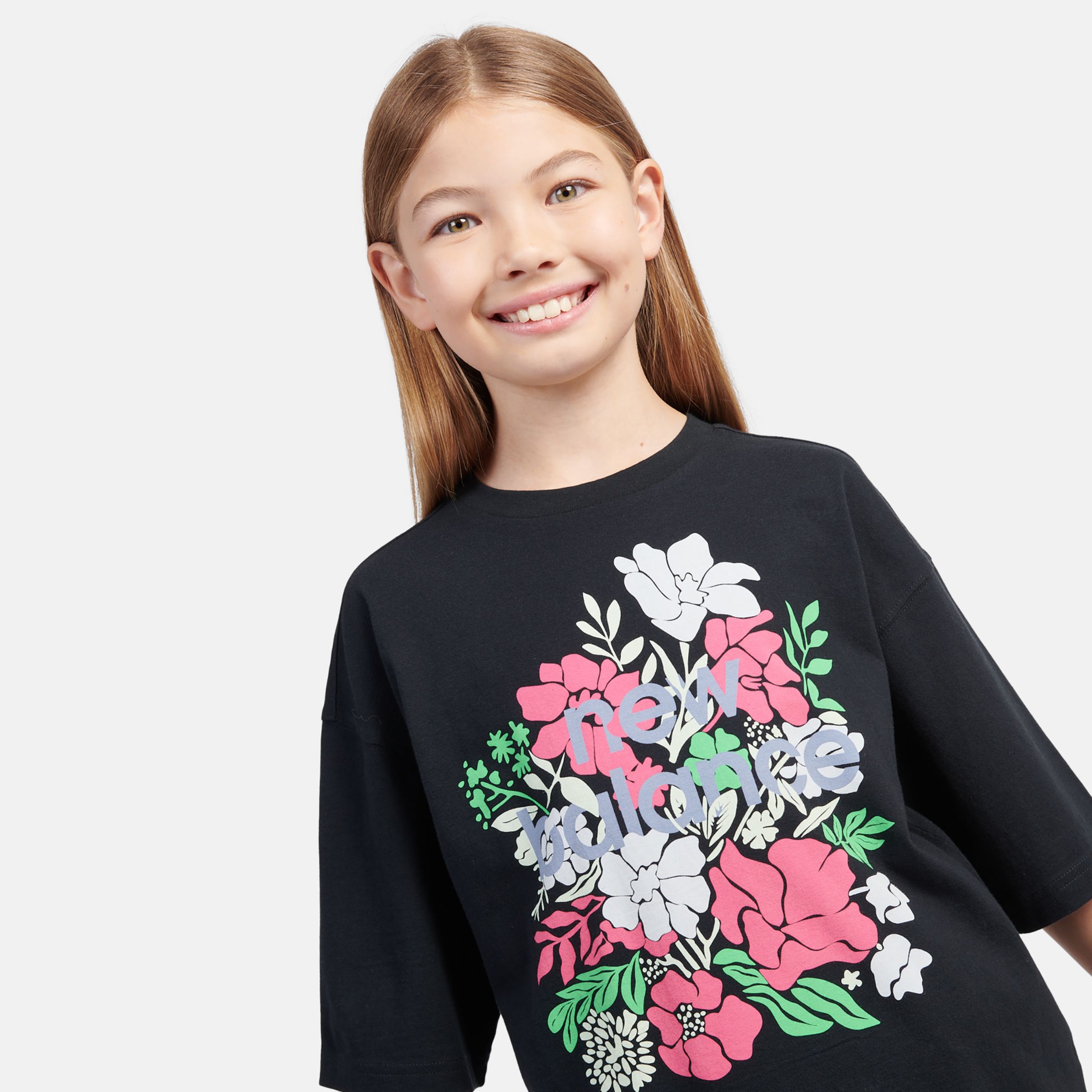 Stacked Floral Graphic T-Shirt