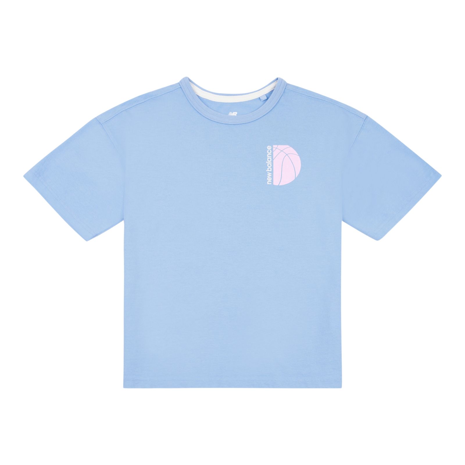 Детские футболки New Balance Hoops Court Graphic T-Shirt — фото 6