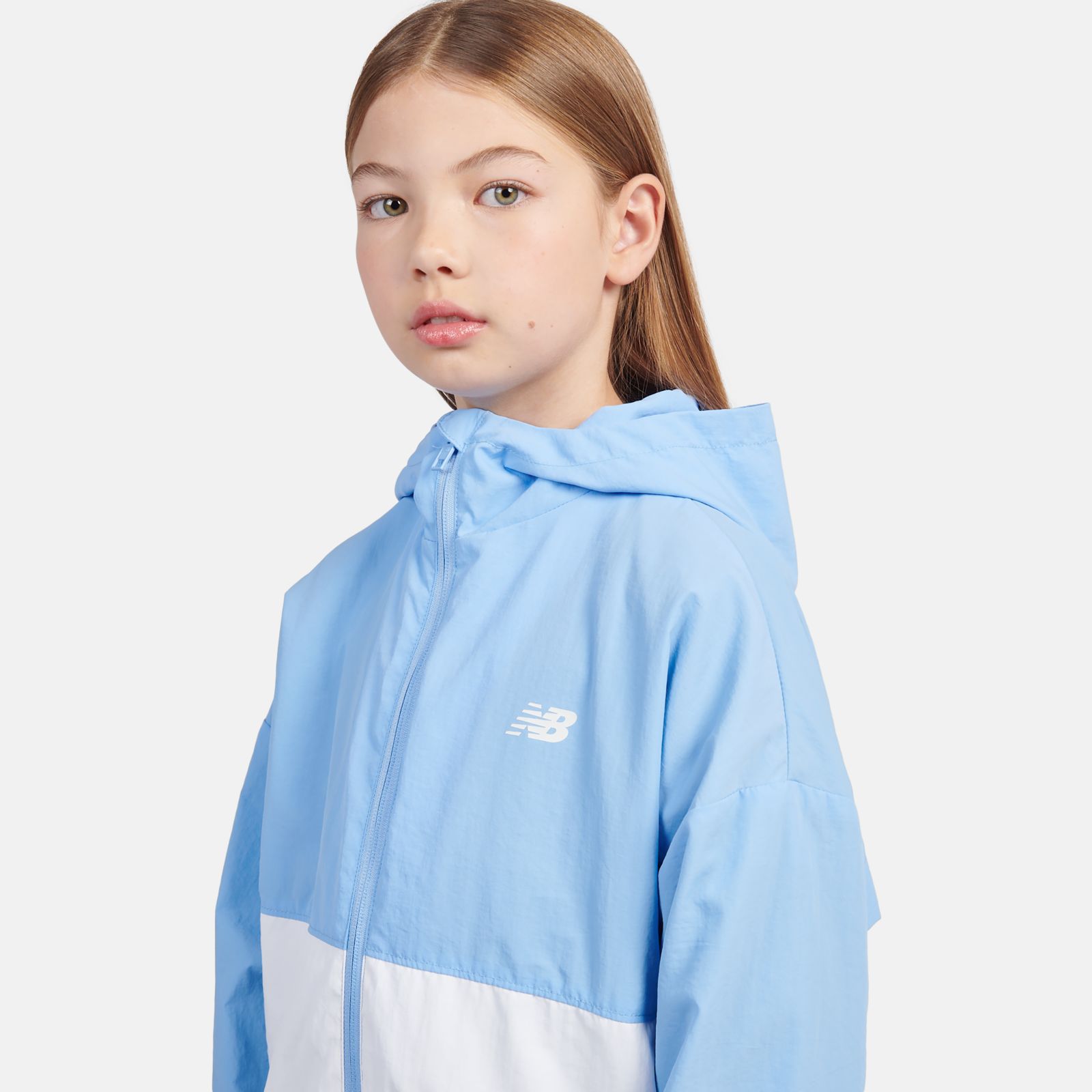 Детские футболки New Balance Athletics Mesh Lined Wind Cheater — фото 3