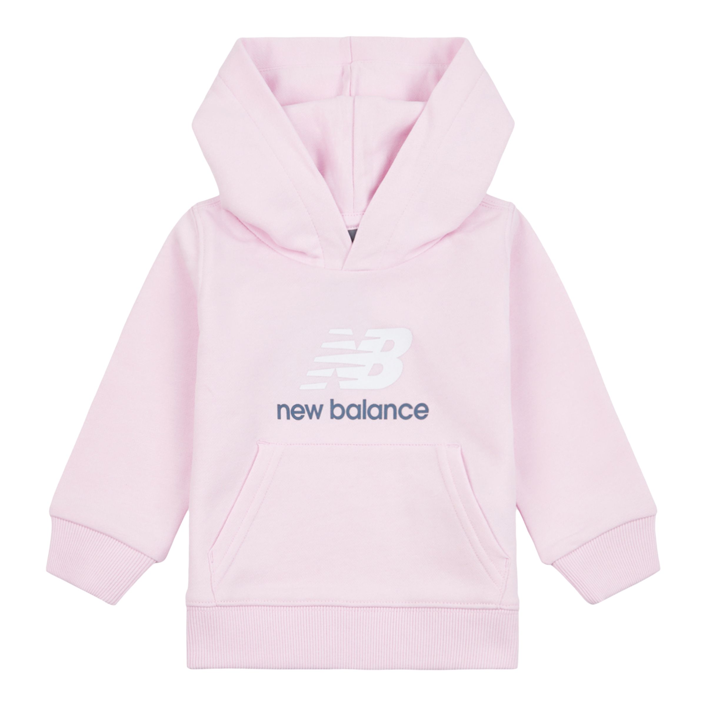 French Terry Stacked Logo Hoodie