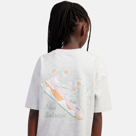 Flower Shoe Graphic T-Shirt