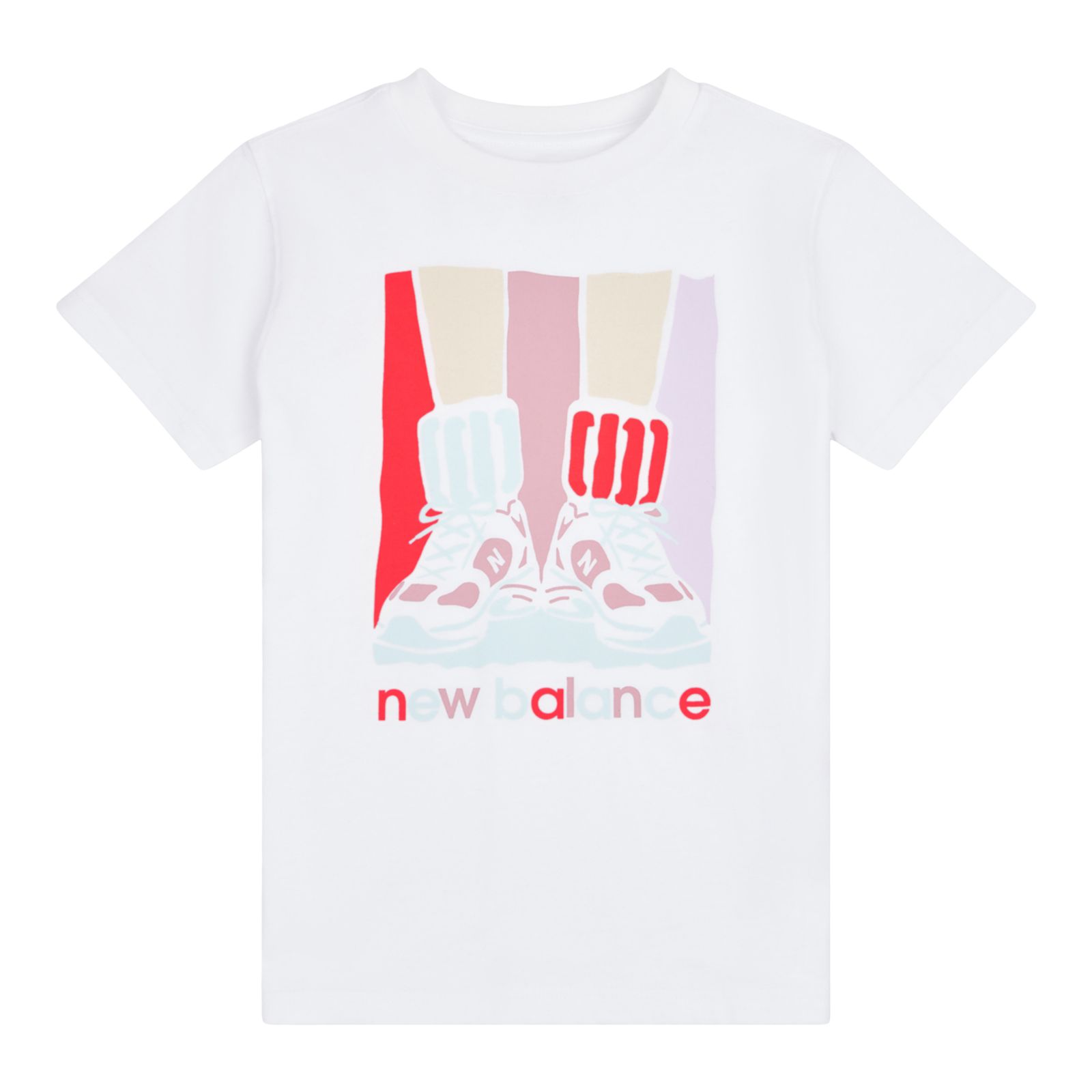 Обувь New Balance Colorblock Shoe Graphic T-Shirt — фото 6