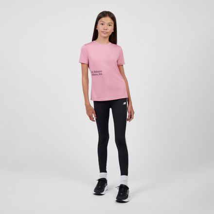 Athletics 圖案圓領上衣, PINK TAFFY, LAKG0197PTF