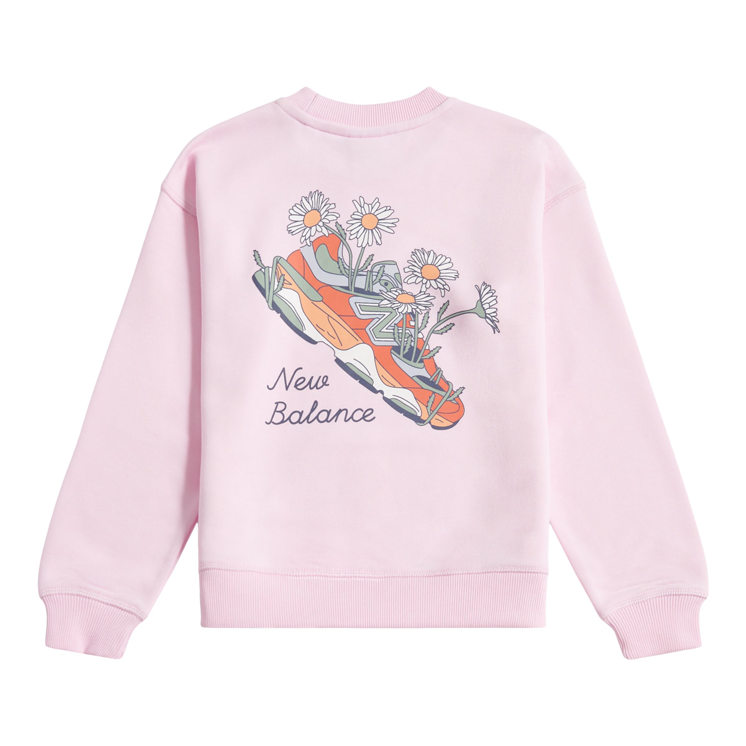 Flower Shoe Graphic Crew