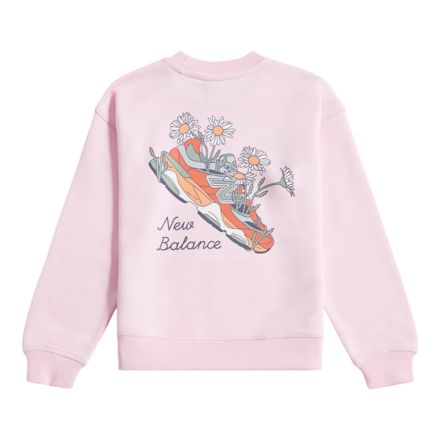 Flower Shoe Graphic Crew