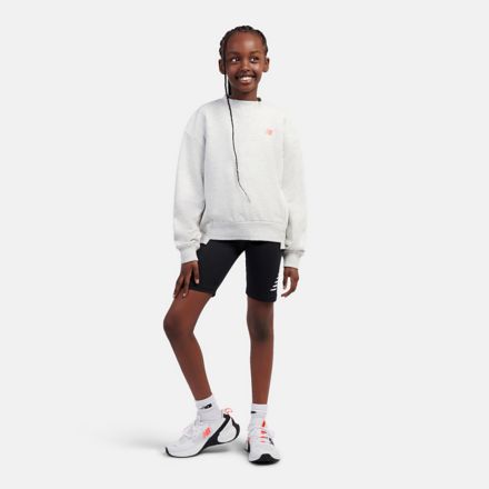 Script Graphic Crew, ASH HEATHER, LAKG0205AHH