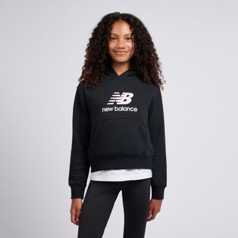 Детские худи New Balance FT Stacked Logo Hoodie