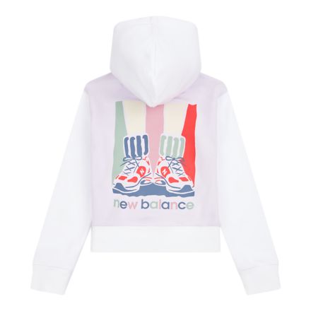 Colorblock Shoe Graphic Hoodie