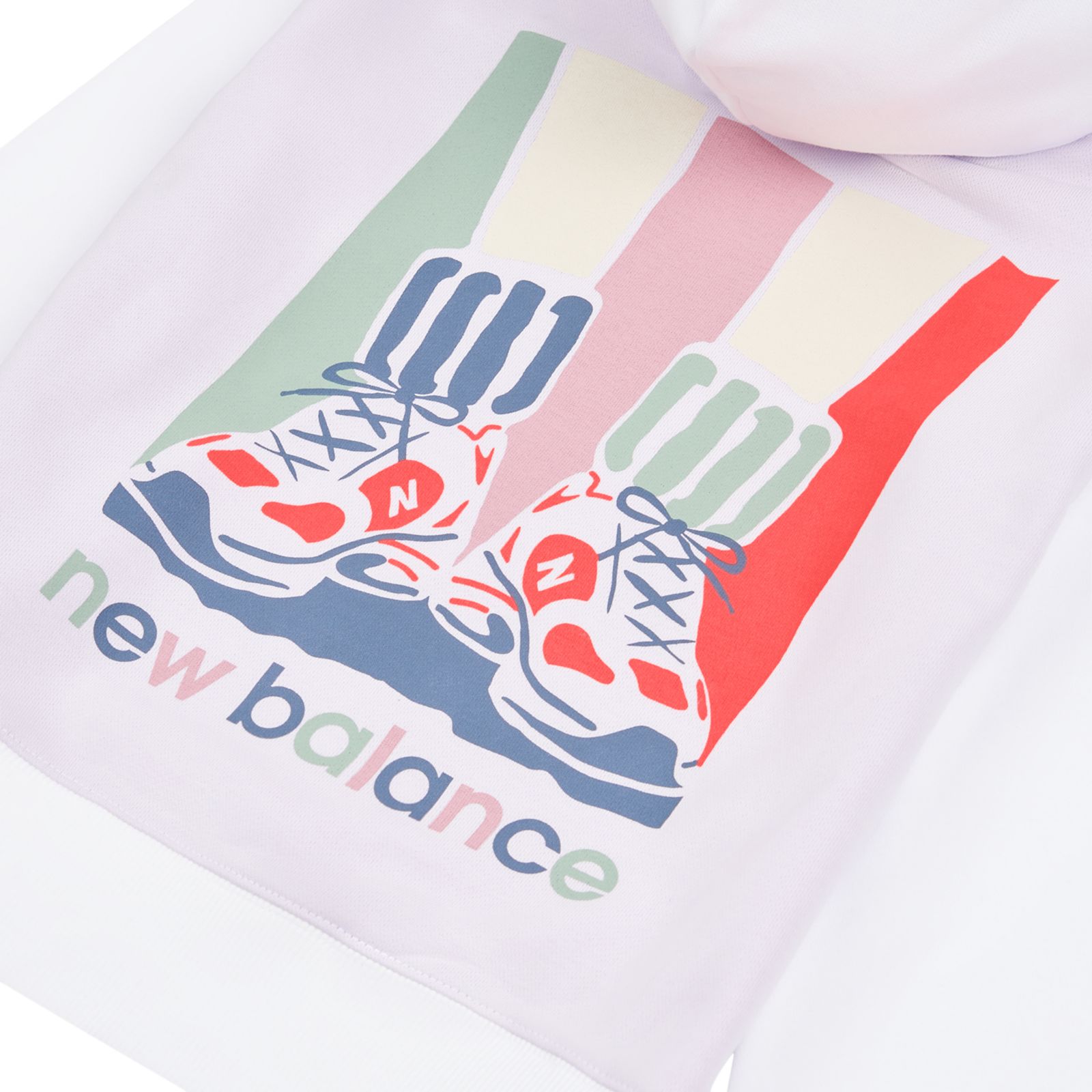 Обувь New Balance Colorblock Shoe Graphic Hoodie — фото 10