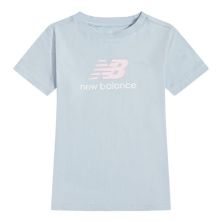 Stacked Logo T-Shirt, PINK SATIN, LAKG0246AA1