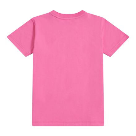 Stacked Logo T-Shirt, PINK SATIN, LAKG0246AAC