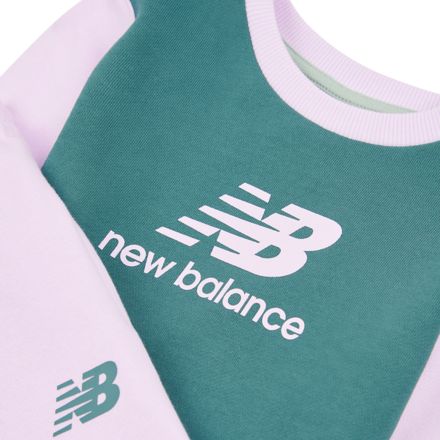 Colorblock Crew & Jog Set