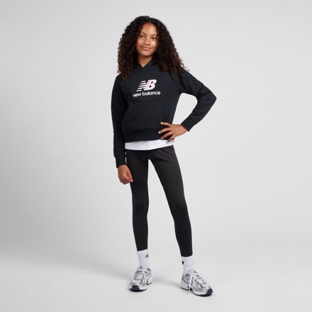 BB Stacked Logo Hoodie, BLACK, LAKG0270BK