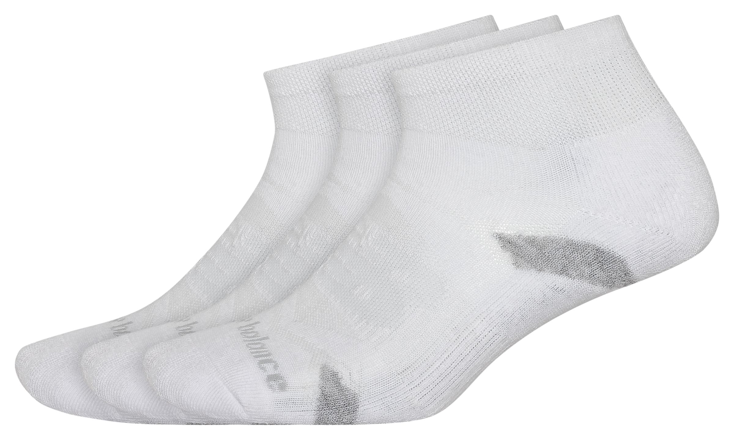 new balance white socks