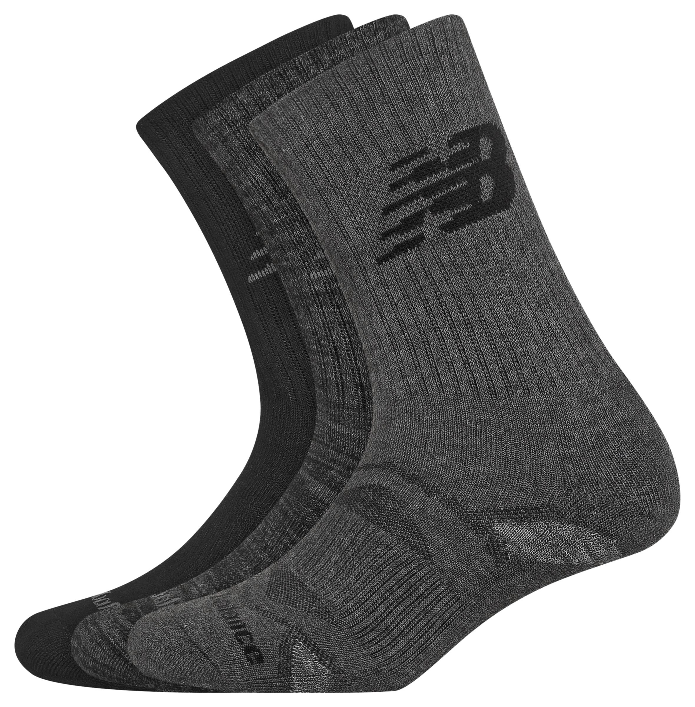 new balance black socks