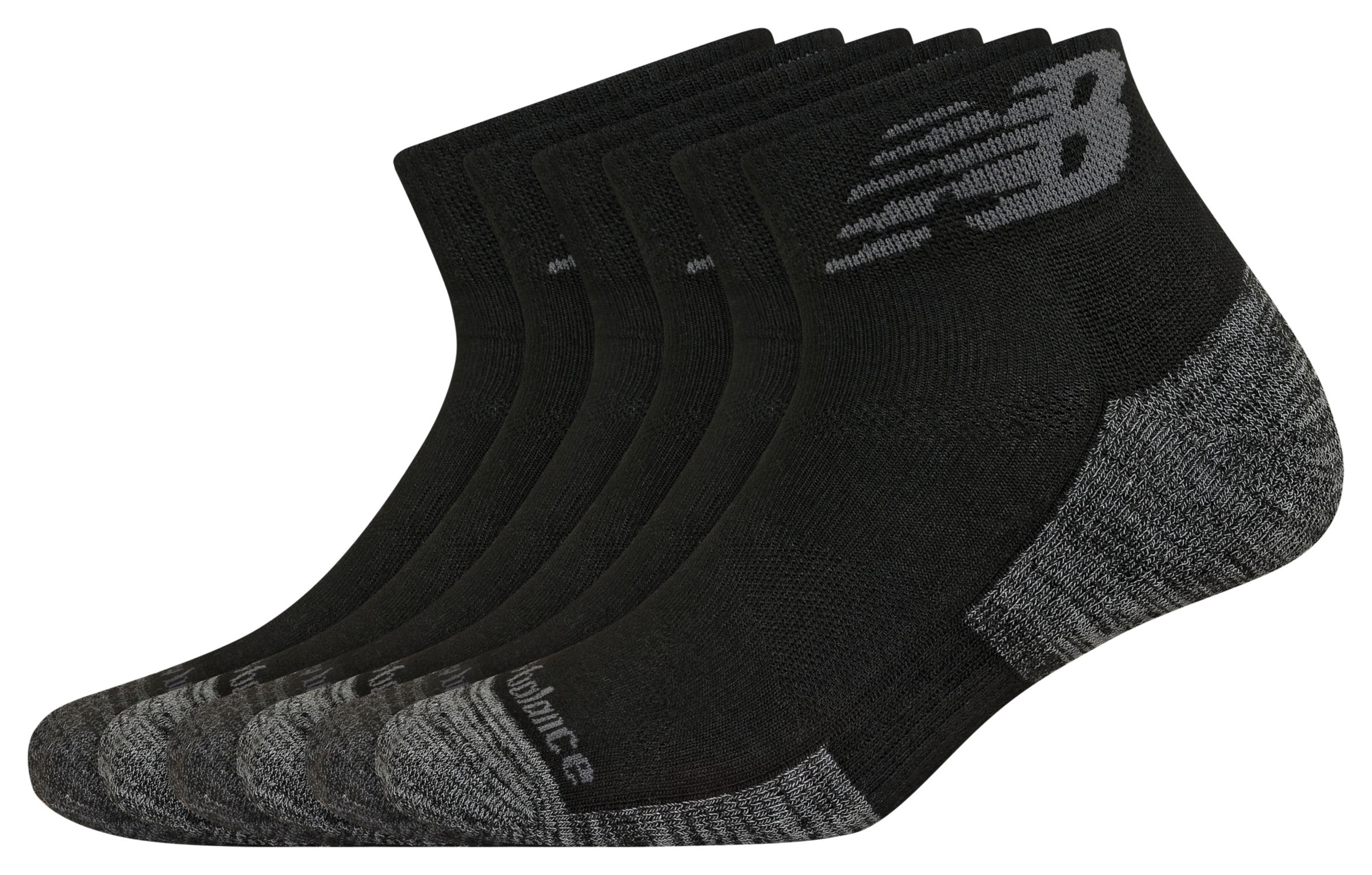 Performance Cushion Quarter Socks 6 