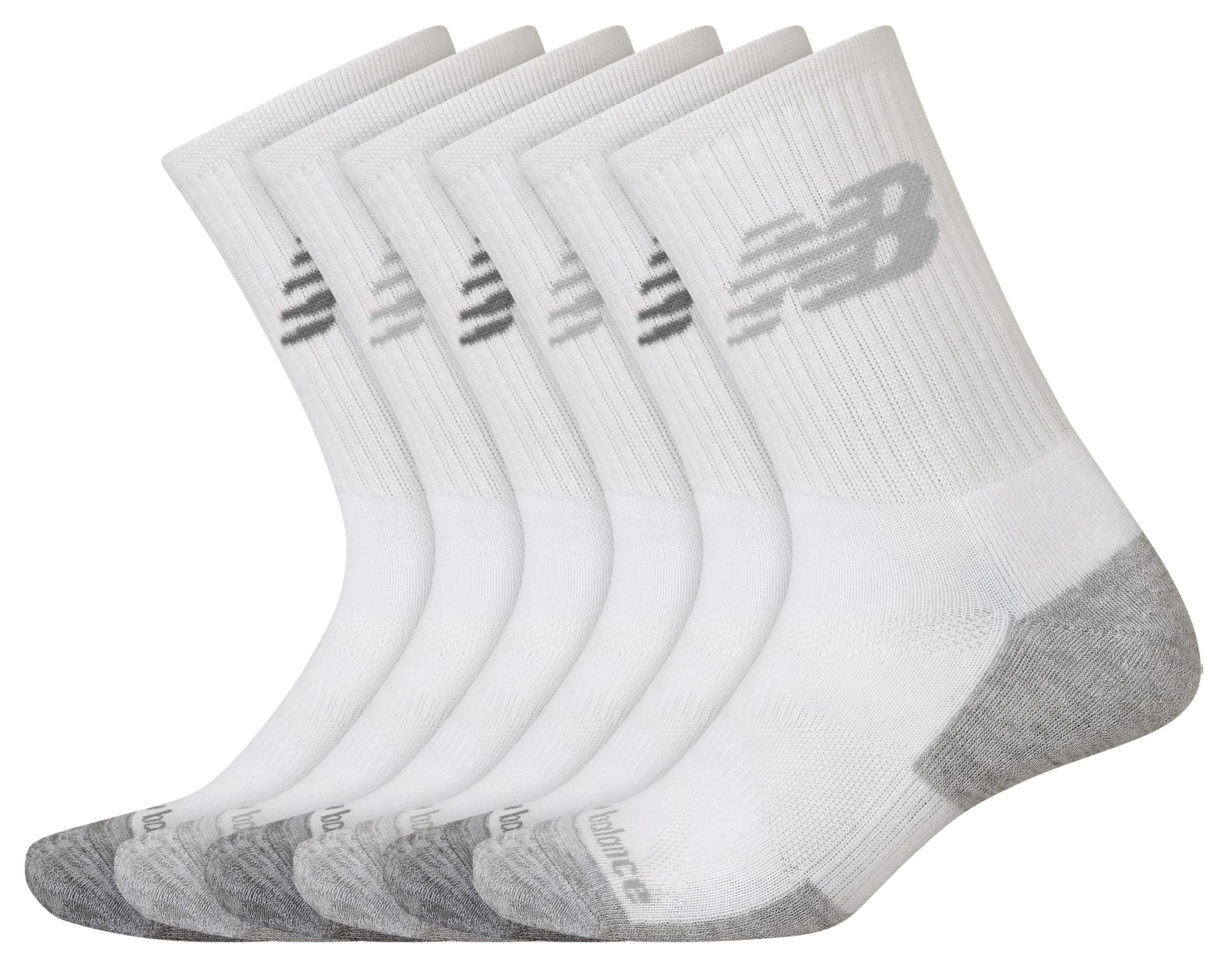 new balance white socks