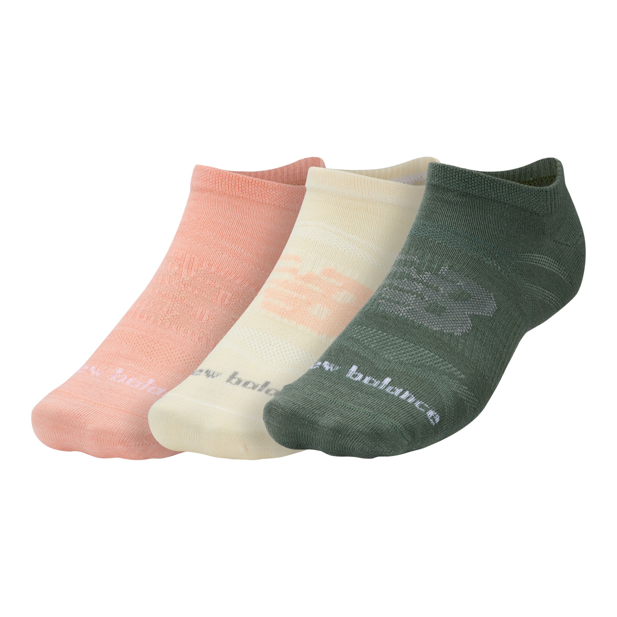 

New Balance Unisex Flat Knit No Show Socks 3 Pack Print / Pattern / Misc - Print / Pattern / Misc