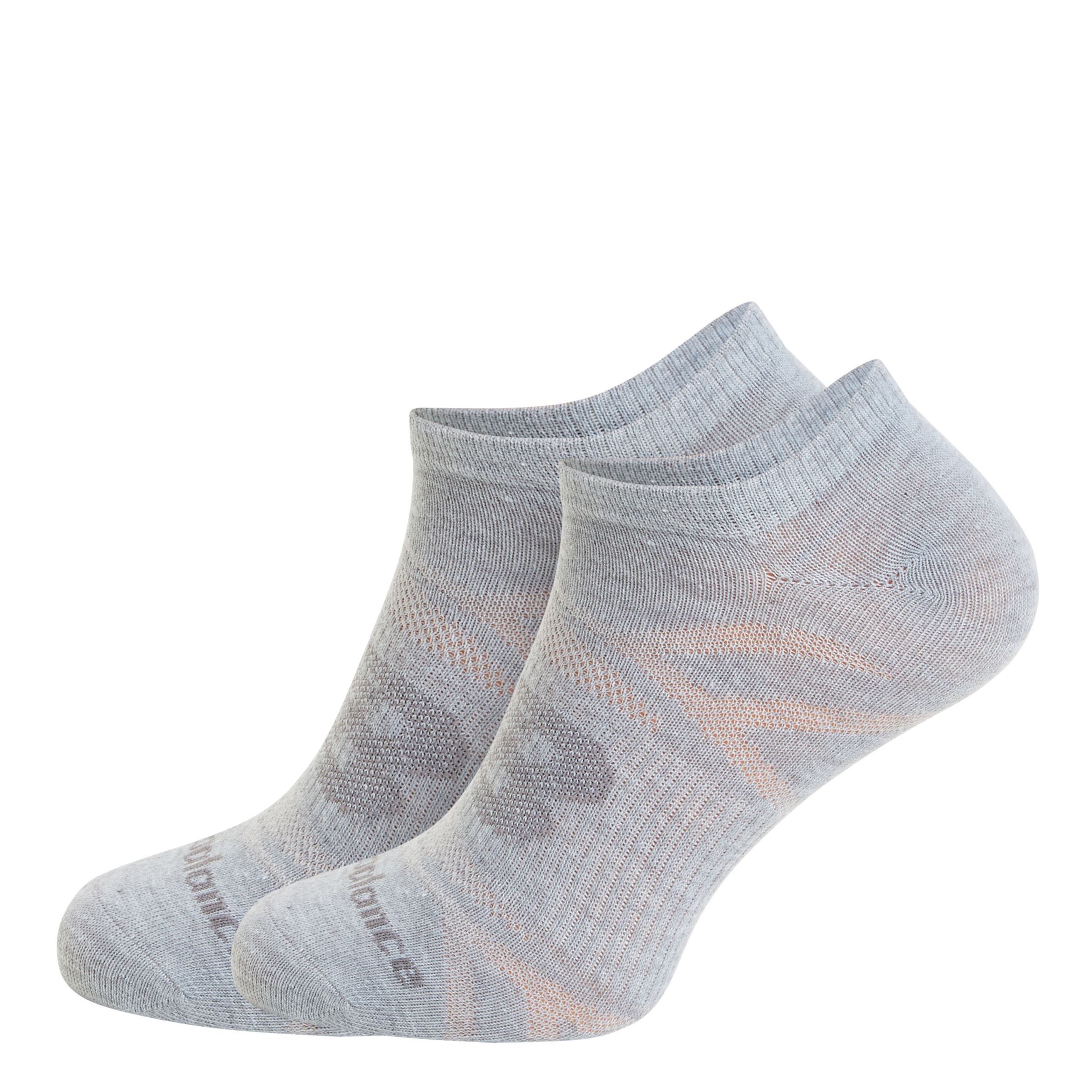 Flat Knit No Show Socks 3 Pack