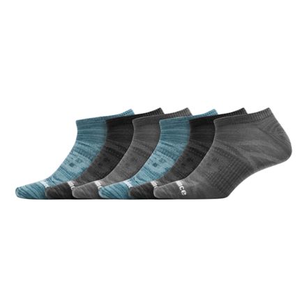 New balance men's no show clearance socks