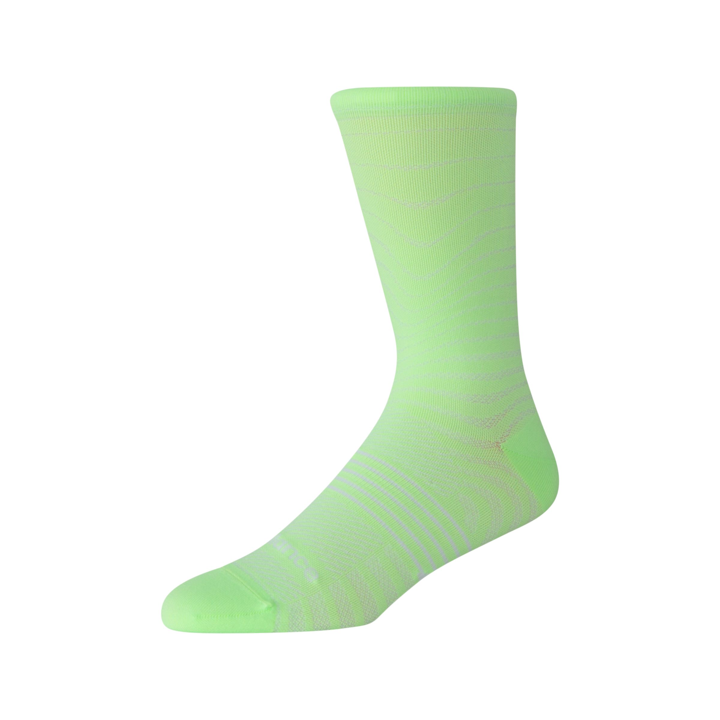 New Balance  Unisex Pro Run Crew Socks 1 Pair i Grön Nylon