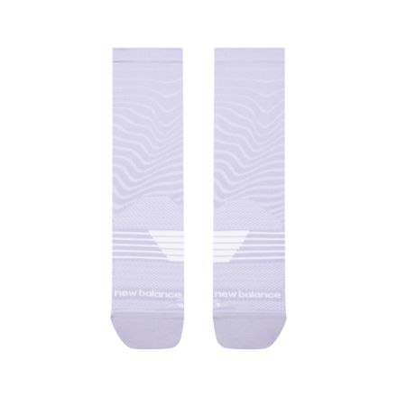 Pro Run 中筒跑步襪（1 對）, PINK HEAT with WHITE, LAS15103SMV