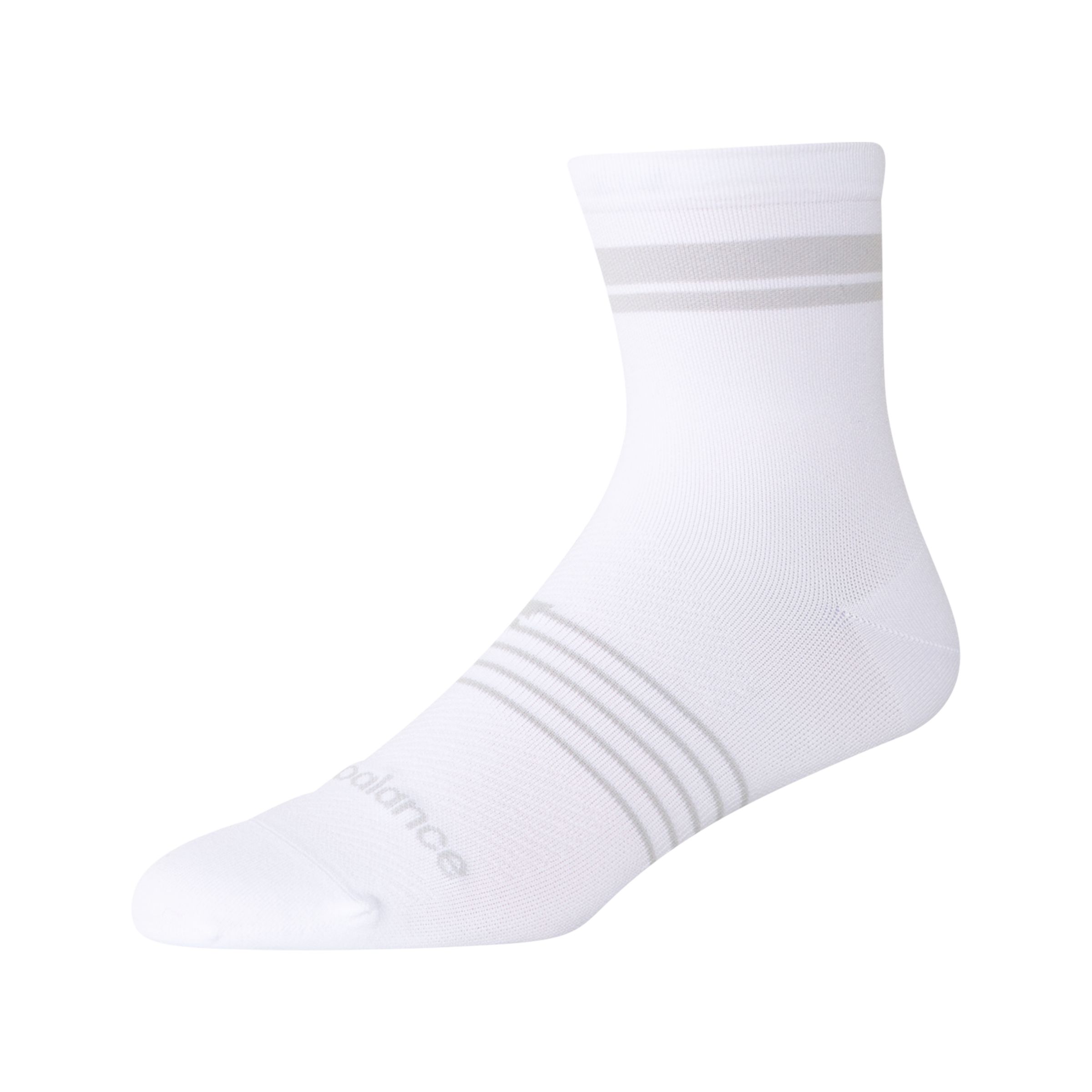 Shop New Balance Unisex Pro Run Quarter Socks 1 Pair In White