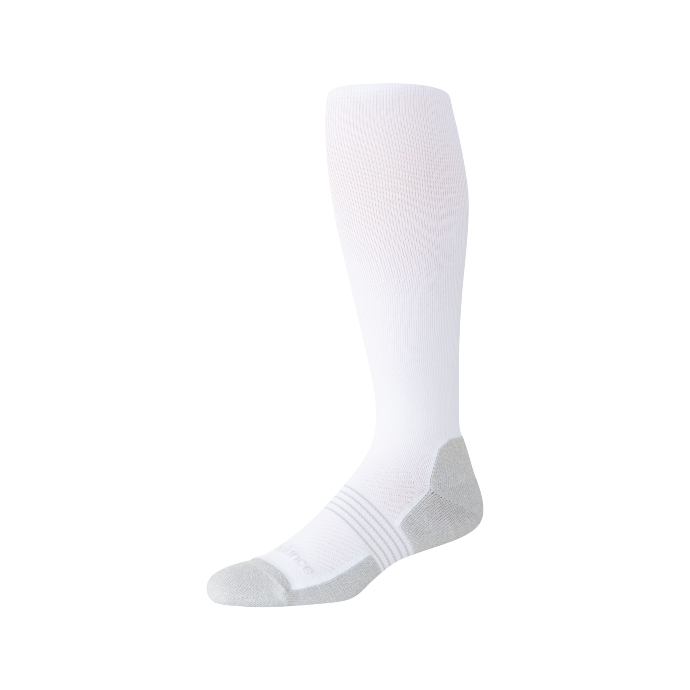 New Balance Unisex Pro Team Otc Socks 1 Pair In White